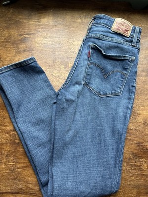 LEVI JEANS 721 High Rise Skinny JEANS / Denim - Size 29 - Non Distressed
