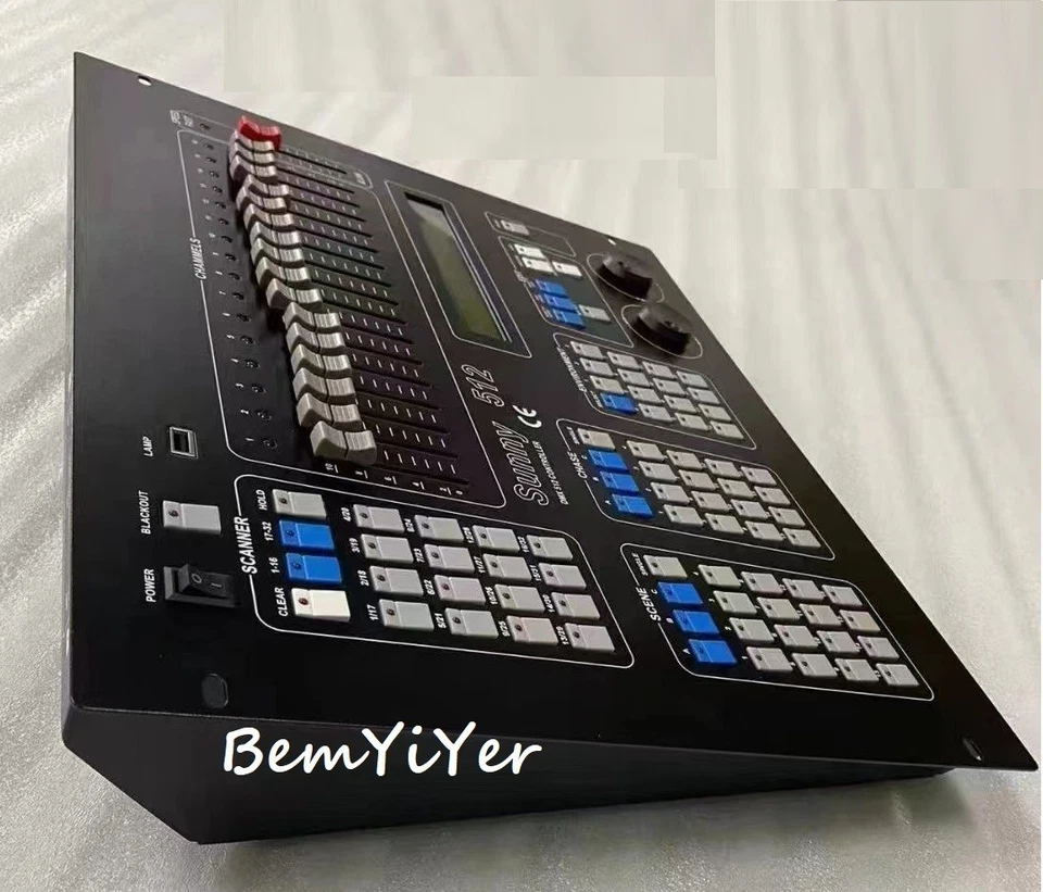 Sunny 512 Controller DMX Console stage Lighting Console Flight Case - Image 2 of 4