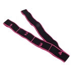 8 Loop Elastic Stretching Band For Yoga Latin Dance Fitness Easy To Use