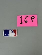 MLB LOGO PATCH EMBROIDERED BLUE AND RED IRON ON 16p