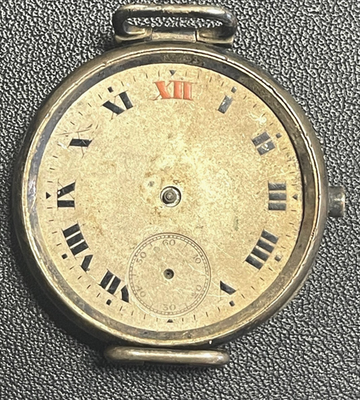 Rolex W&D WWI Officers Trench Watch 1916 Silver Case + Original