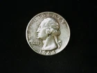 1964-D Washington Quarter (90% silver) AU (1).