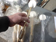 Fancy New Brass Finsh and Marble Bath Brush