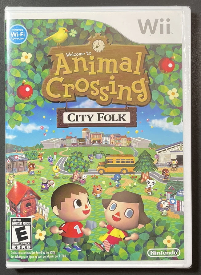 Animal Crossing City Folk Wii NEW eBay