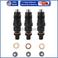 3PCS Fuel Injectors Set 16001-53002 H1600-53000 for Kubota D722 D902 D782 B7300