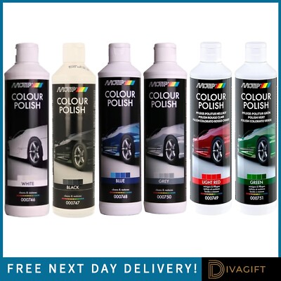 MOTIP COLOUR POLISH LIQUID 500ML FÜR AUTO AUTOREPARATUR RETUSCHIEREN FARBRESTAURATOR NEU