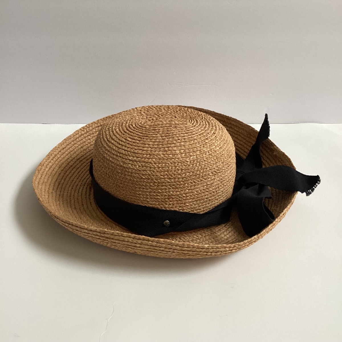 HELEN KAMINSKI 麦わら帽子 100% raffia HELEN KAMINSKI 100%ラフィア 麦わら帽子 - メルカリ