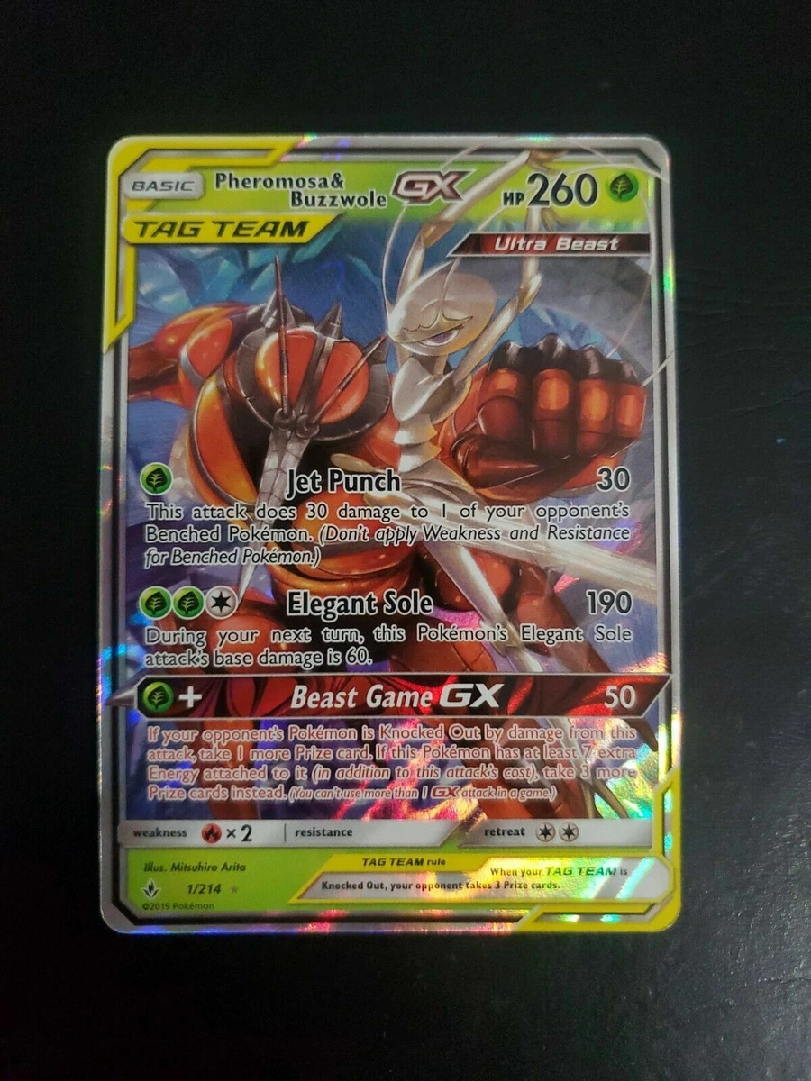 Pheromosa & Buzzwole GX (1/214) [Sun & Moon: Unbroken Bonds