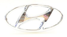 New Oem Chrome H Grille Emblem 863002baa0 For Hyundai Santa Fe 2012