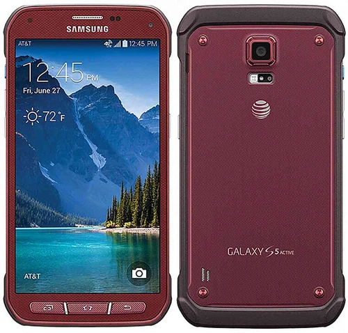 Original Samsung Galaxy S5 Active SM-G870W 16G Unlocked Smartphone -Good-RED US - Picture 1 of 6