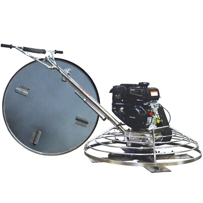 36'' Concrete Power Trowel 6HP Kohler Float Pan Screed Edge Cement Finishing Tool