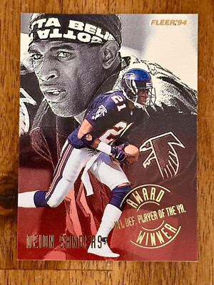 1994 Fleer Award Winner #3 Deion Sanders Falcons
