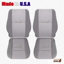 2012 2013 2014 2015 Fits Toyota Tacoma Driver Passenger Cloth Seat Cover Gray