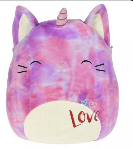 Squishmallows Carla the Caticorn Pink 