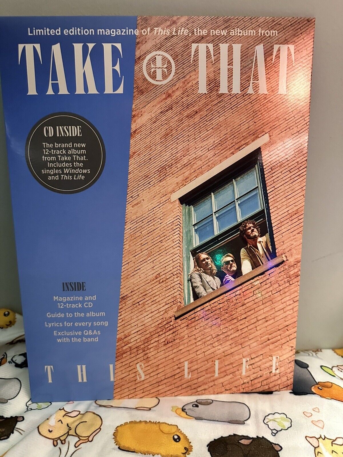 Take That - This Life LIMITED EDITION Magazine, CD, Lyrics. EXCLUSIVE MAGAZINE. 