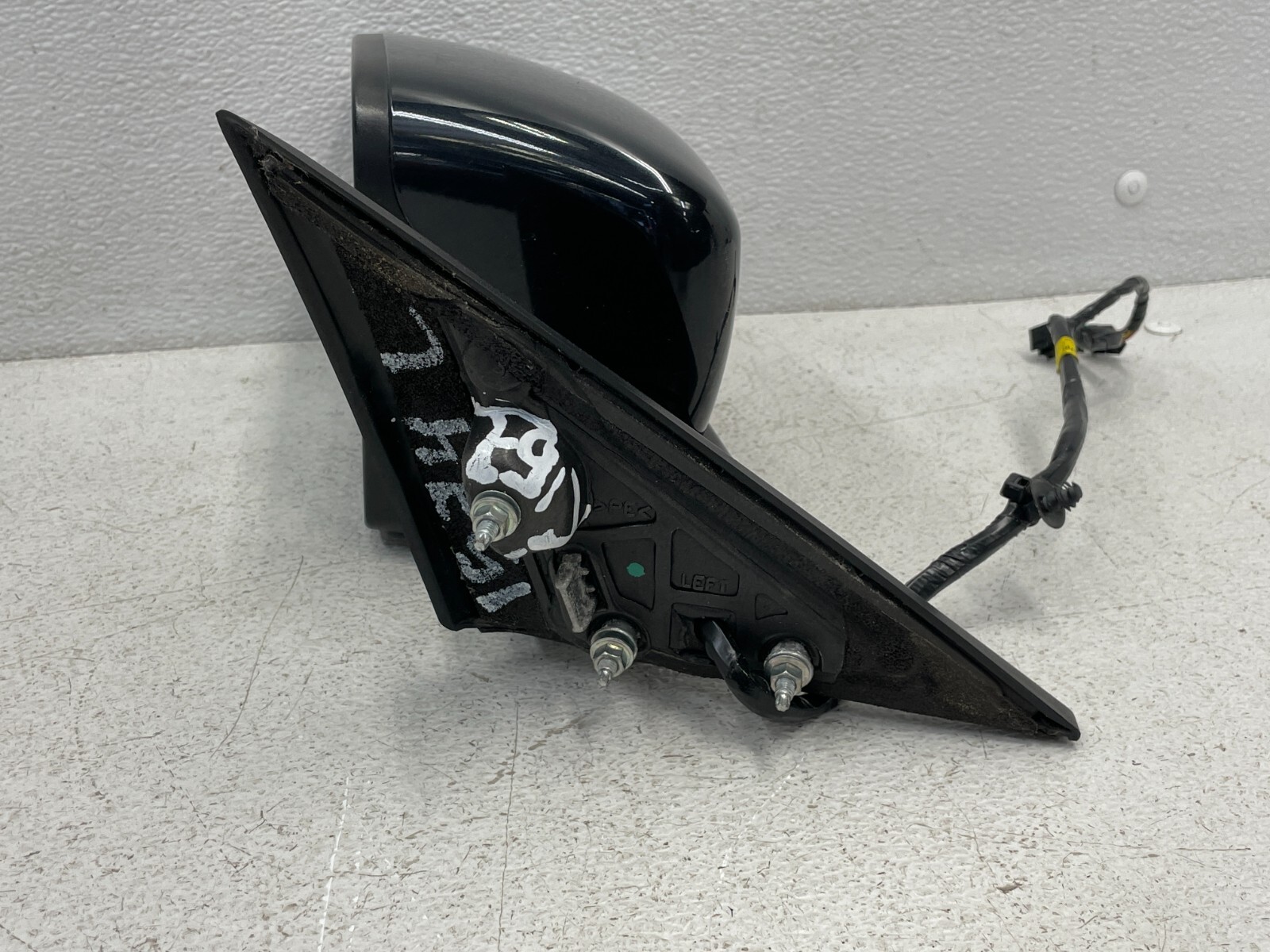 2014-2017 Maserati Quattroporte GTS Left Heated Side View Mirror Black 1574 OEM