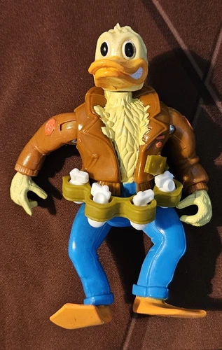 Ace Duck 100% Teenage Mutant Ninja Turtle TMNT Playmates 1988 Vintage-Hole Head