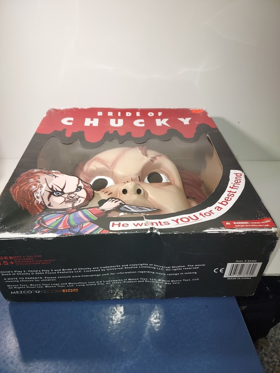 MEZCO BRIDE OF CHUCKY マスク Mezco Chucky Mask adult size BRIDE OF CHUCKY STYLE | eBay