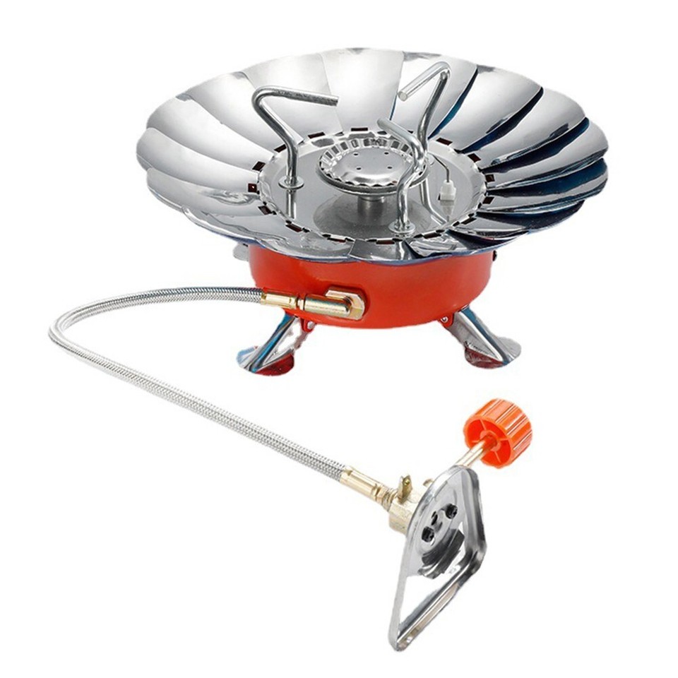 Camping Gasherd Tragbar Winddicht Grill Präzise Einstellung Winddes