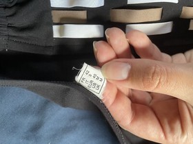 Lise Charmel 2 Piece Bikini Set Black White Brown Detail Women&rsquo;s Bottom M Top 34