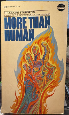 More Than Human by Theodore Sturgeon VINTAGE Paperback 8th Printing June 1974