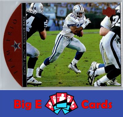 1996 Upper Deck Emmitt Smith #TT70  Team Trio