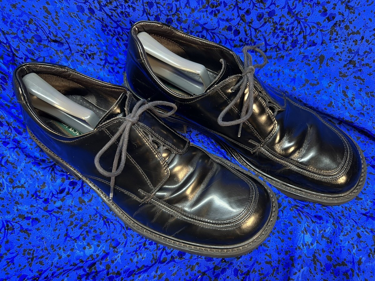 bass black dress shoes Mens Greenwich Weejuns Boat Shoe Black main image 0