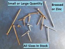 Wood Screws - Multi Purpose-  Chipboard Star Head - Gold Finish - Countersunk