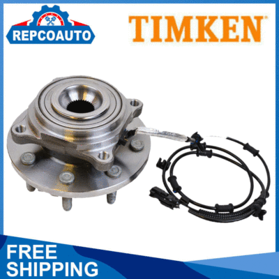 Timken Front Wheel Bearing Kit For Dodge Ram 2500 Van RWD - Inner And Outer Bearings 4000lb Capacity