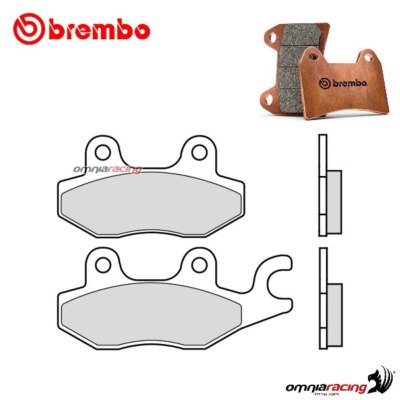 Brembo XS rear brake pads for Kymco Jetix 150 2010