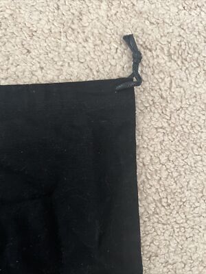 Rochas Bag Drawstring Bag/ Shoes  Storage Black