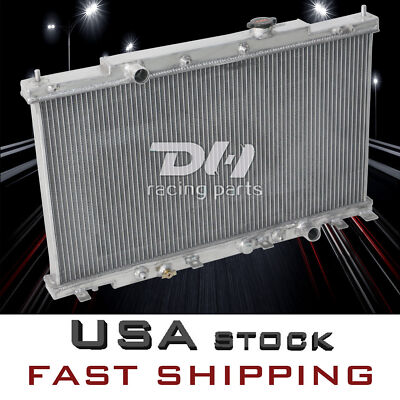 2 ROW Alu Radiator For 02-06 Honda CRV CR-V 03-06 Element EX DX LX SE Sport 2.4L