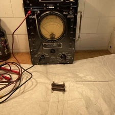 2 Vintage Ohmite 3000 ohm Brown Enamel Wirewound Power Resistors TESTED