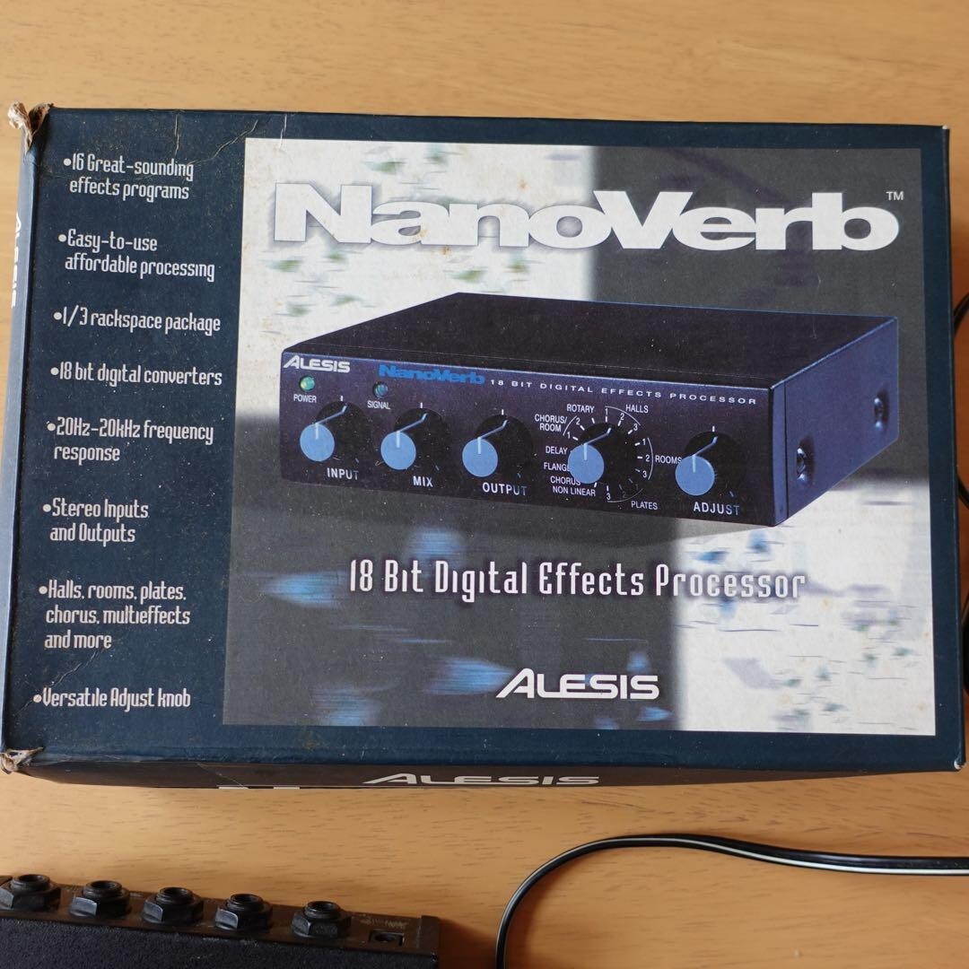 Alesis Nanoverb 18-Bit Multi-Effects Processor Digital