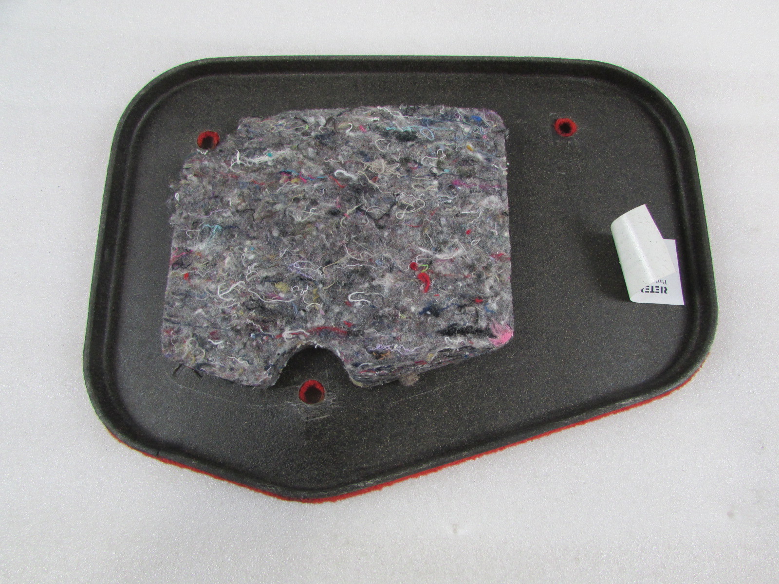 Ferrari California, RH, Right Floor Carpet Access Panel, Red, Used, P/N 69761900