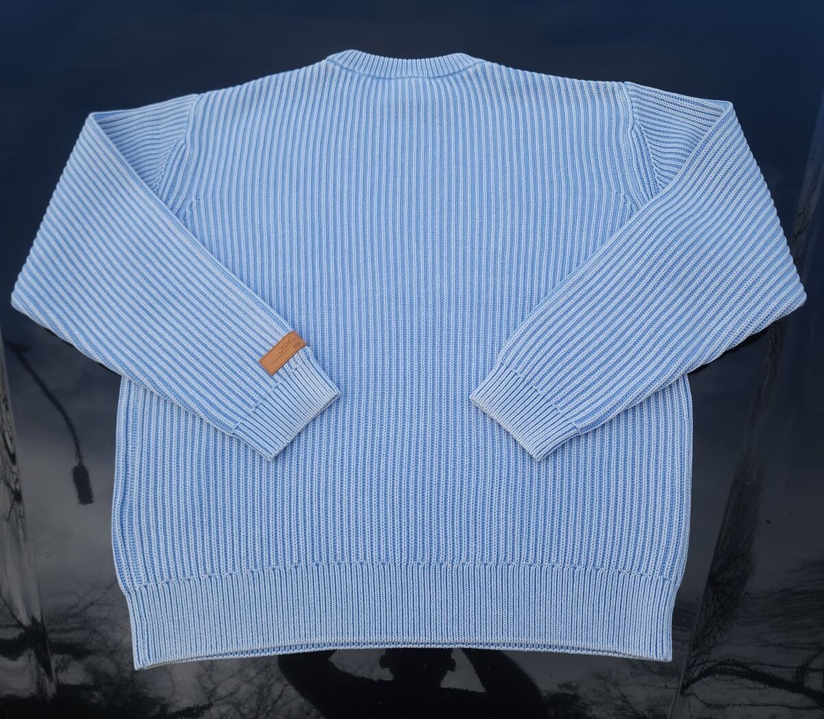 Kith Garment Dyed Meyer Knit Crewneck in Woven Colorway Kith Garment Dyed Meyer Knit Crewneck in Woven Colorway
