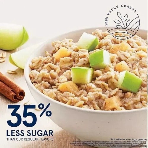 Quaker Lower Sugar Instant Oatmeal, Variety Pack, 1.17 oz., 52 pk. FREE SHIPPING - Picture 6 of 8
