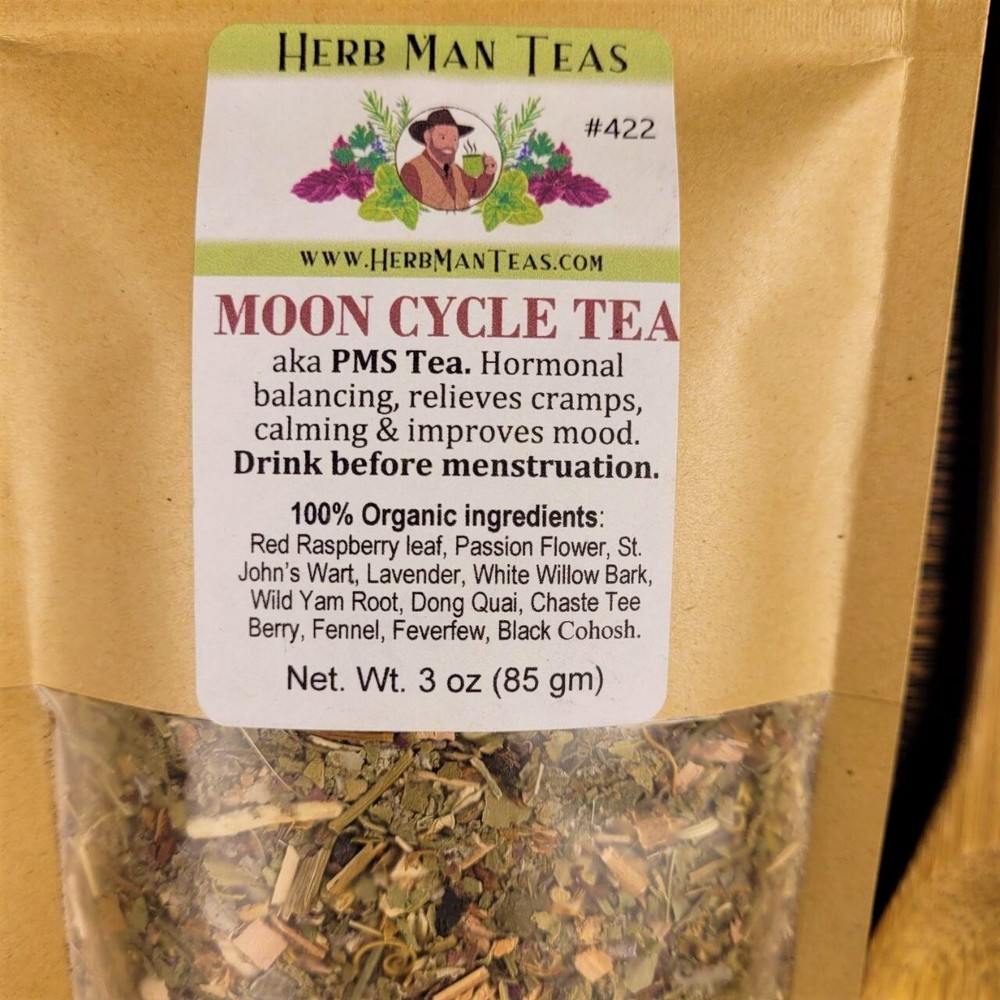 Proven blend for MONTHLY CYCLE cramps, hormonal balance  - by a master herbalist
