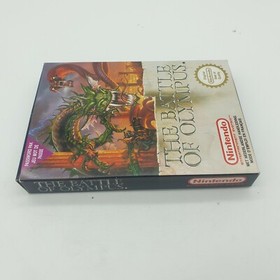 RARE NEUF Nintendo NES 8-BIT THE BATTLE OF OLYMPUS NES-AD-FRA Boxed Boite OVP