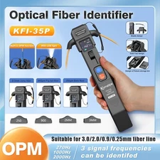 Komshine Live Optical Fiber Identifier with OPM Function KFI-35P Fiber Detector