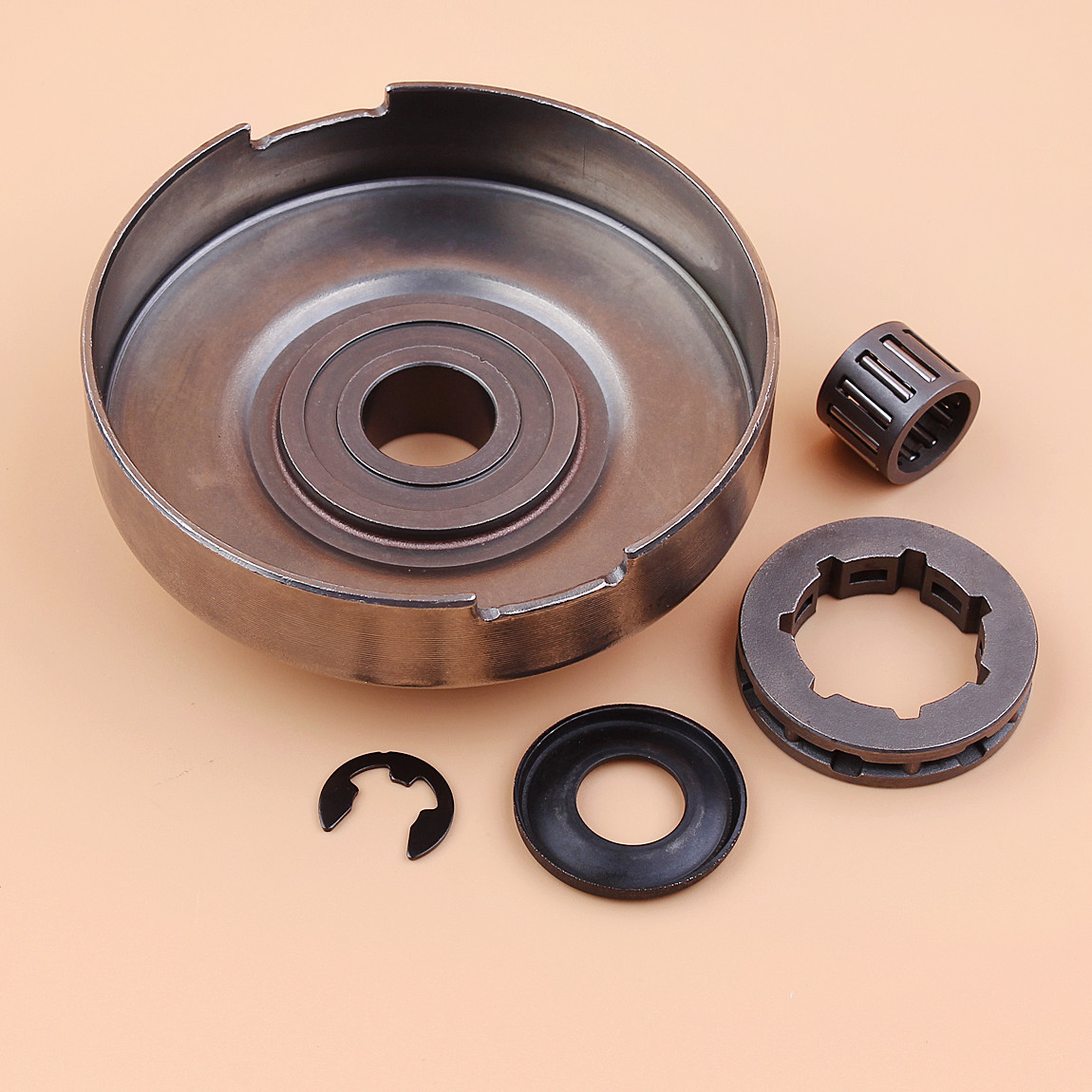 Kit Tambour D'embrayage Haishine Pour Husqvarna 365/372 - Pignon 3/8" 7 Dents - Pièces Rechange