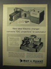 1957 Bell  Howell TDC Headliner 303 Slide Projector Advertisement