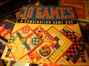 Vintage 1941whitman 30 Games Combination Game Box Vg Box W Inst Etc Complete Ebay