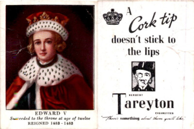 T47 American Tobacco Co., British Sovereigns, 1939, Edward V 1483-1483  (C32)