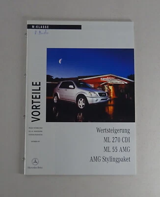 Ventajas Mercedes-Benz ML 270 CDI / ML 55 AMG De Septiembre De 1999 - Imagen 1 de 3