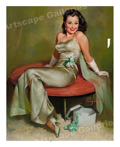 Elvgren Sexy Pin-Up RedHead Girl Garter Belt "It's a Snap" Poster - 20x24 |  eBay