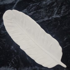 Feather Trinket Tray Paint It Yourself Blank ...
