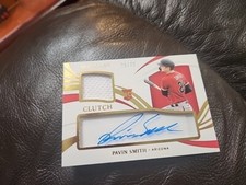 2021 Panini Immaculate Clearly Clutch Materials /72 Pavin Smith Rookie Auto RC