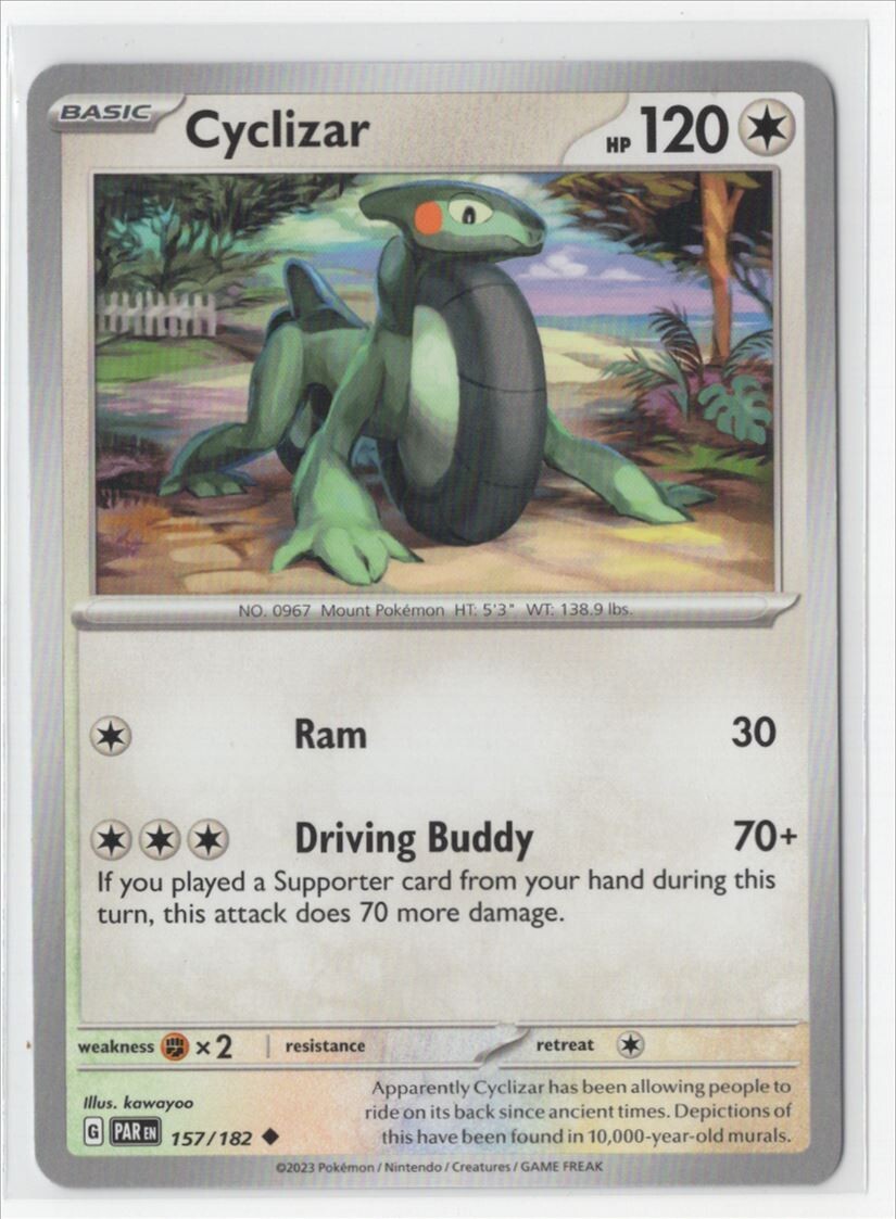 Pokemon Paradox Rift 157/182 Cyclizar