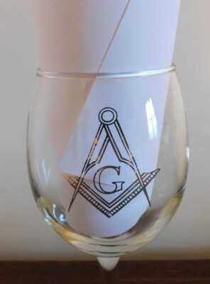Shriners Masonic Stem Glass Memorabilia Armstrong Lodge No. 239